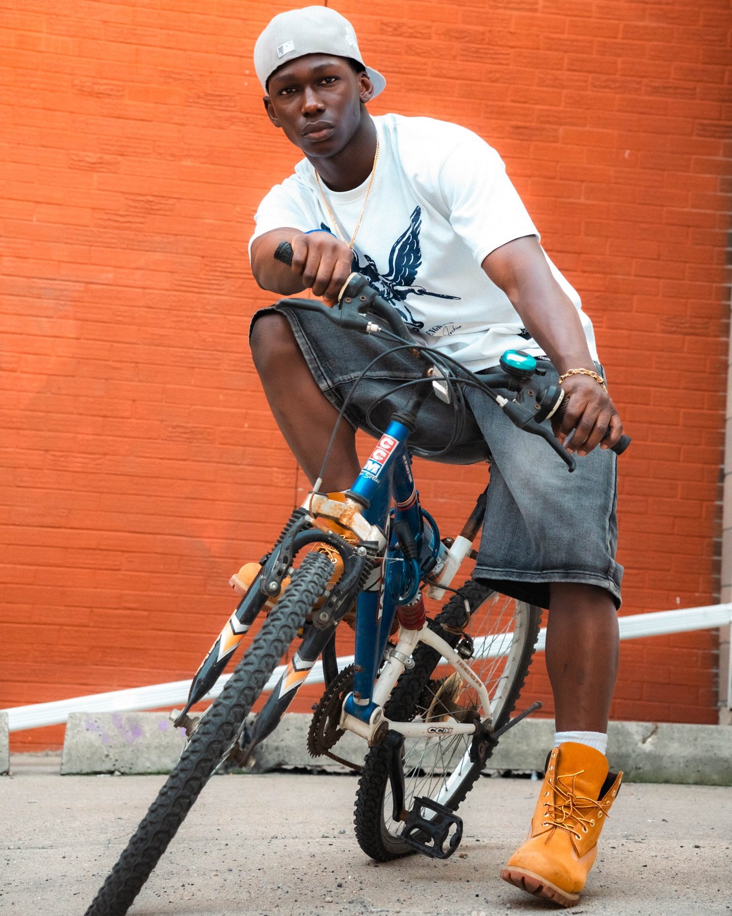 Navy "The Guardian" Tee - Engraved